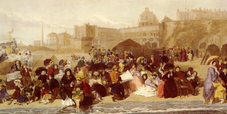 Life At The Seaside Ramsgate Sands - 威廉·鲍威尔·弗里思